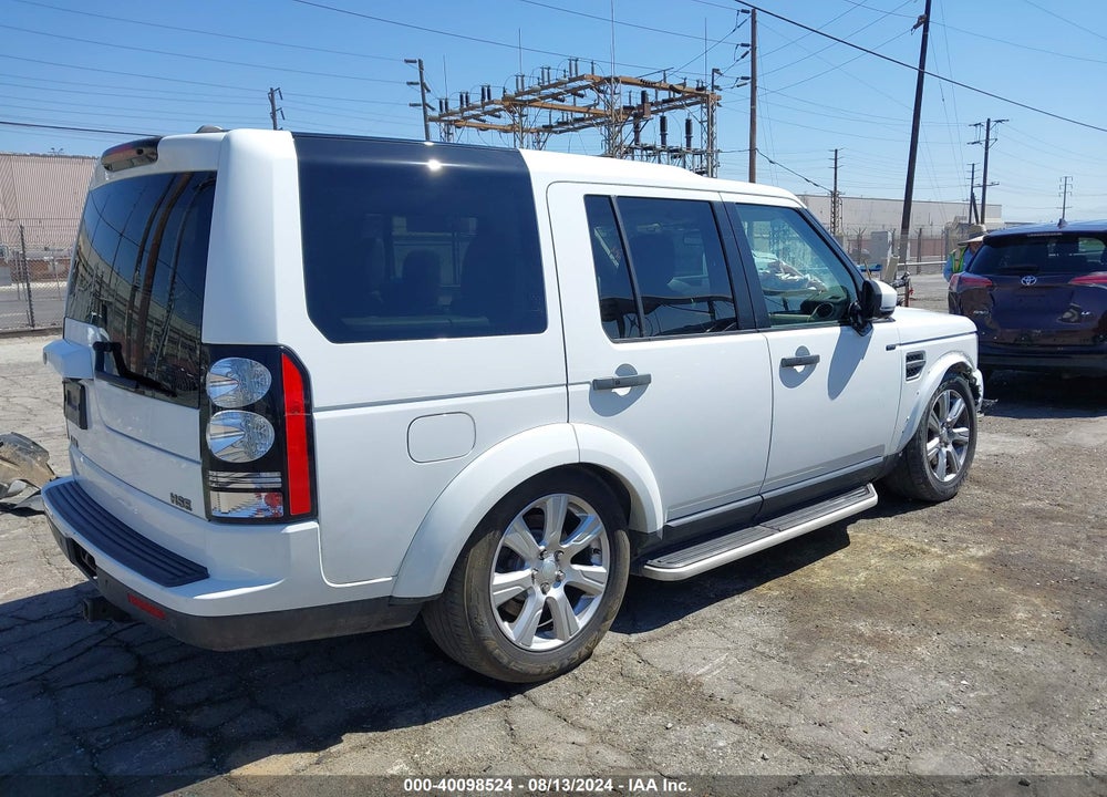 2016 LAND ROVER LR4 VIN: SALAG2V6XGA806319