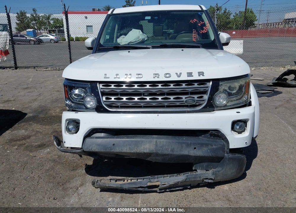 2016 LAND ROVER LR4 VIN: SALAG2V6XGA806319