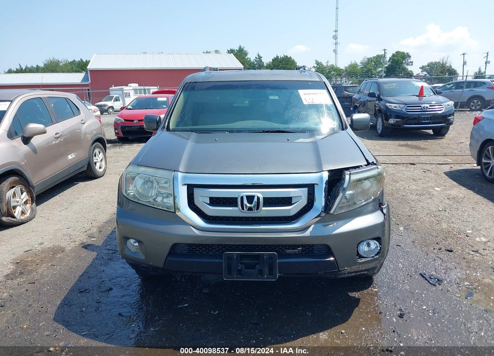 2009 HONDA PILOT EX-L VIN: 5FNYF48569B040011