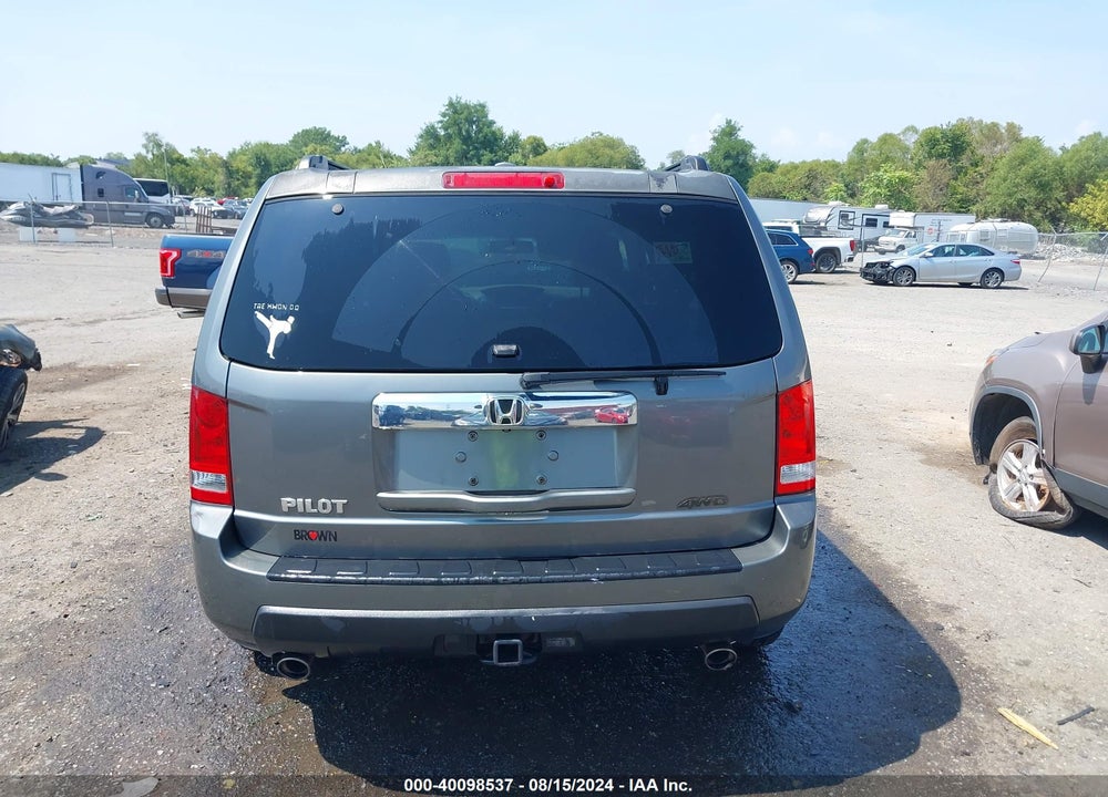 2009 HONDA PILOT EX-L VIN: 5FNYF48569B040011