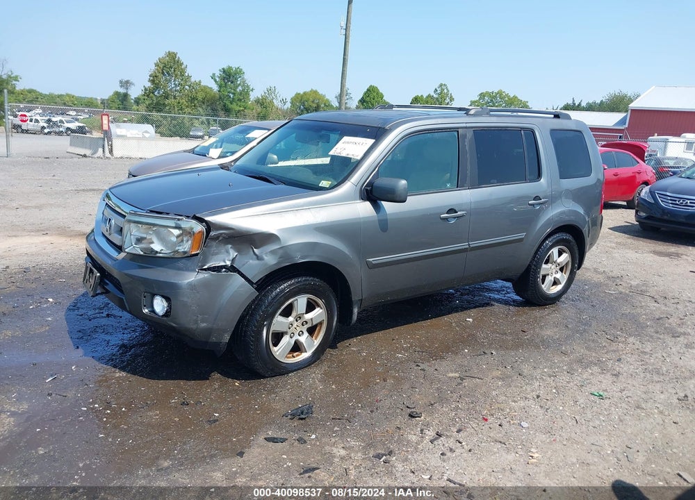 2009 HONDA PILOT EX-L VIN: 5FNYF48569B040011