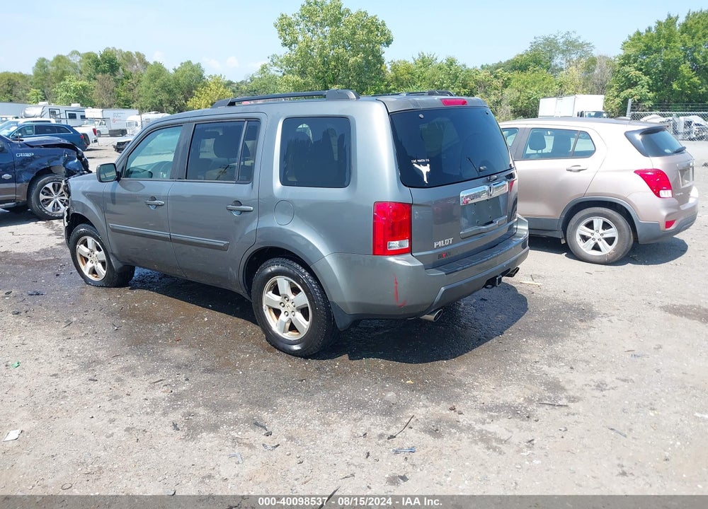 2009 HONDA PILOT EX-L VIN: 5FNYF48569B040011