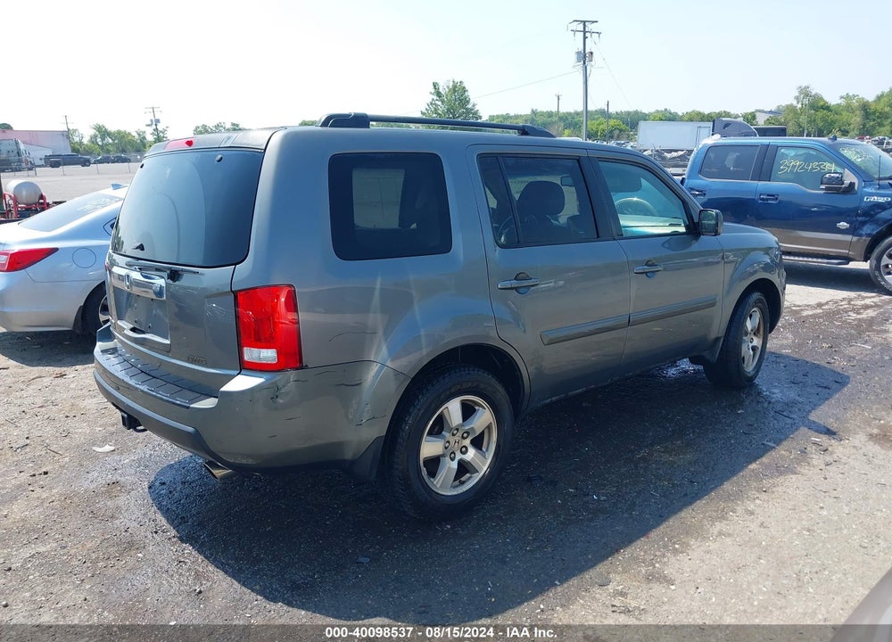2009 HONDA PILOT EX-L VIN: 5FNYF48569B040011