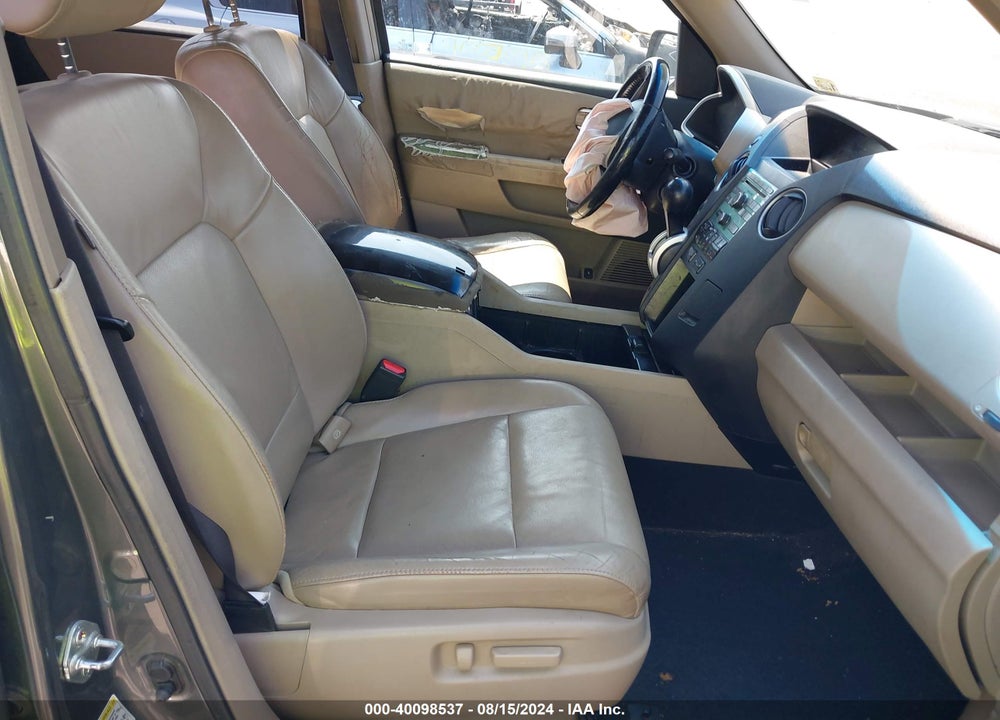 2009 HONDA PILOT EX-L VIN: 5FNYF48569B040011