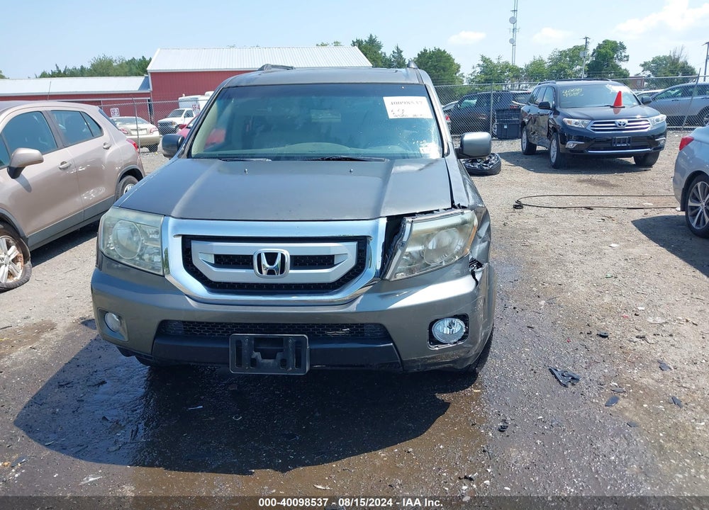 2009 HONDA PILOT EX-L VIN: 5FNYF48569B040011