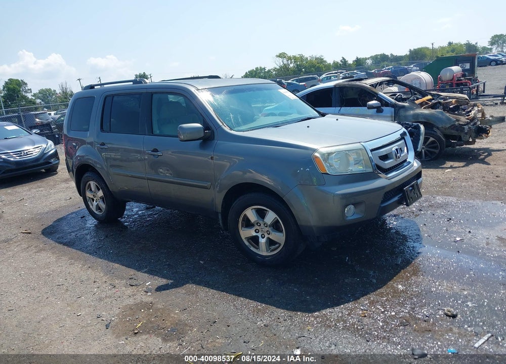 2009 HONDA PILOT EX-L VIN: 5FNYF48569B040011