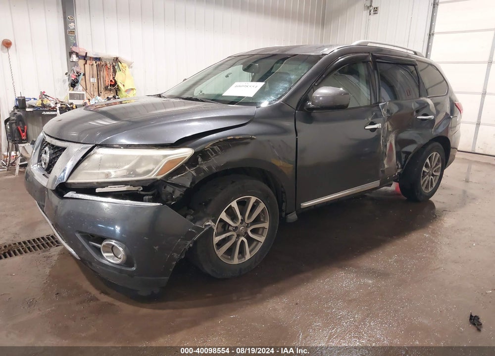 2013 NISSAN PATHFINDER SL VIN: 5N1AR2MM5DC655743