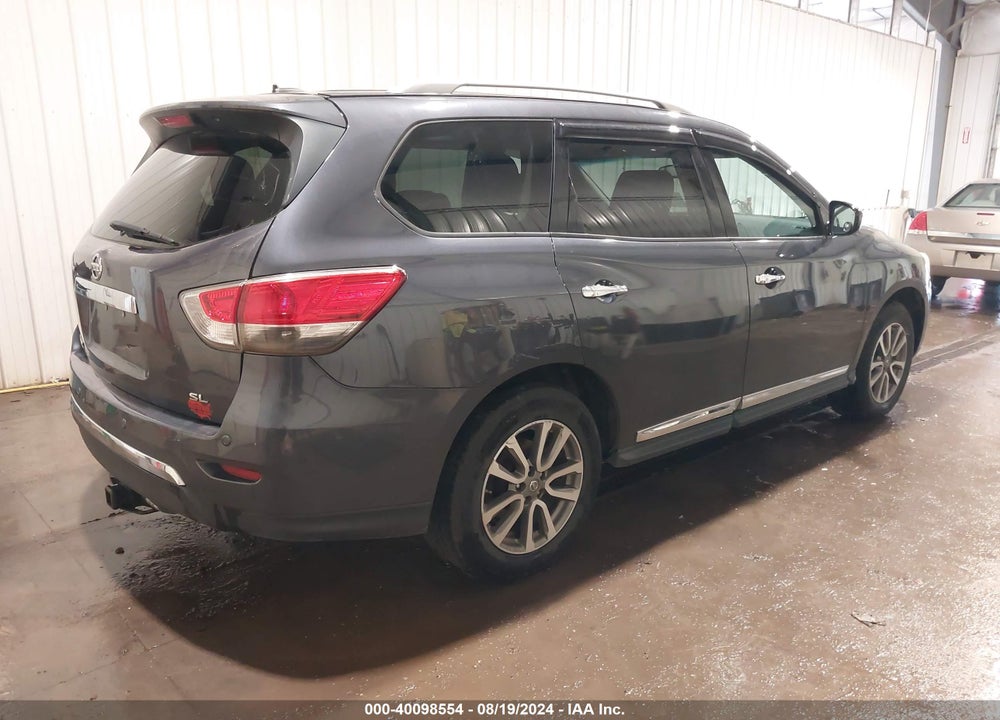 2013 NISSAN PATHFINDER SL VIN: 5N1AR2MM5DC655743