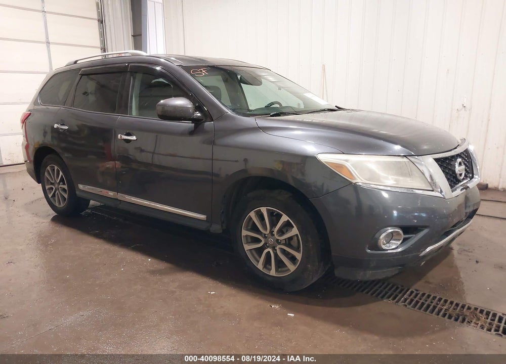 2013 NISSAN PATHFINDER SL VIN: 5N1AR2MM5DC655743