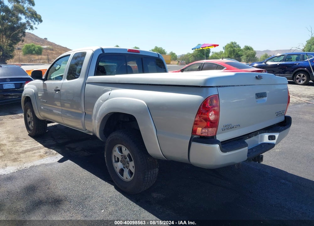 2005 TOYOTA TACOMA PRERUNNER V6 VIN: 5TETU62N95Z089037