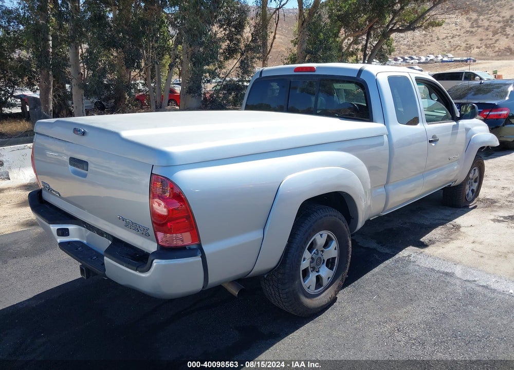 2005 TOYOTA TACOMA PRERUNNER V6 VIN: 5TETU62N95Z089037