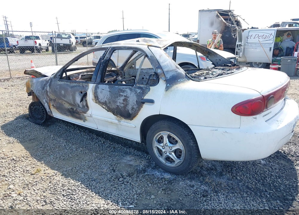2004 CHEVROLET CAVALIER VIN: 1G1JC52F147104478