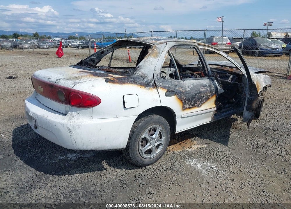 2004 CHEVROLET CAVALIER VIN: 1G1JC52F147104478