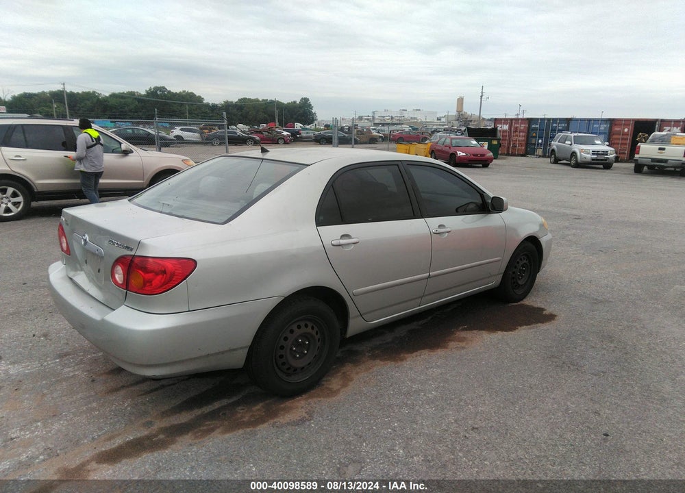 2004 TOYOTA COROLLA LE VIN: 2T1BR32E54C260298