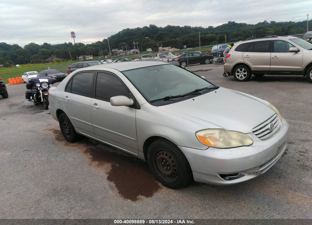2004 TOYOTA COROLLA LE VIN: 2T1BR32E54C260298