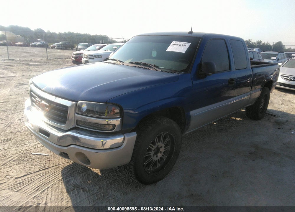 2004 GMC SIERRA 1500 SLE VIN: 2GTEK19T241140337