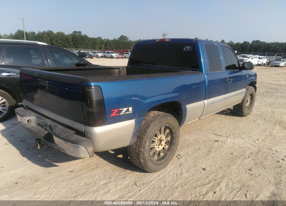 2004 GMC SIERRA 1500 SLE VIN: 2GTEK19T241140337