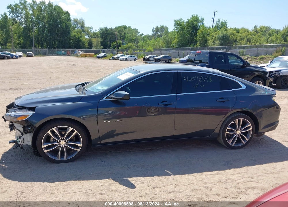 2021 CHEVROLET MALIBU FWD LT VIN: 1G1ZD5ST8MF003529