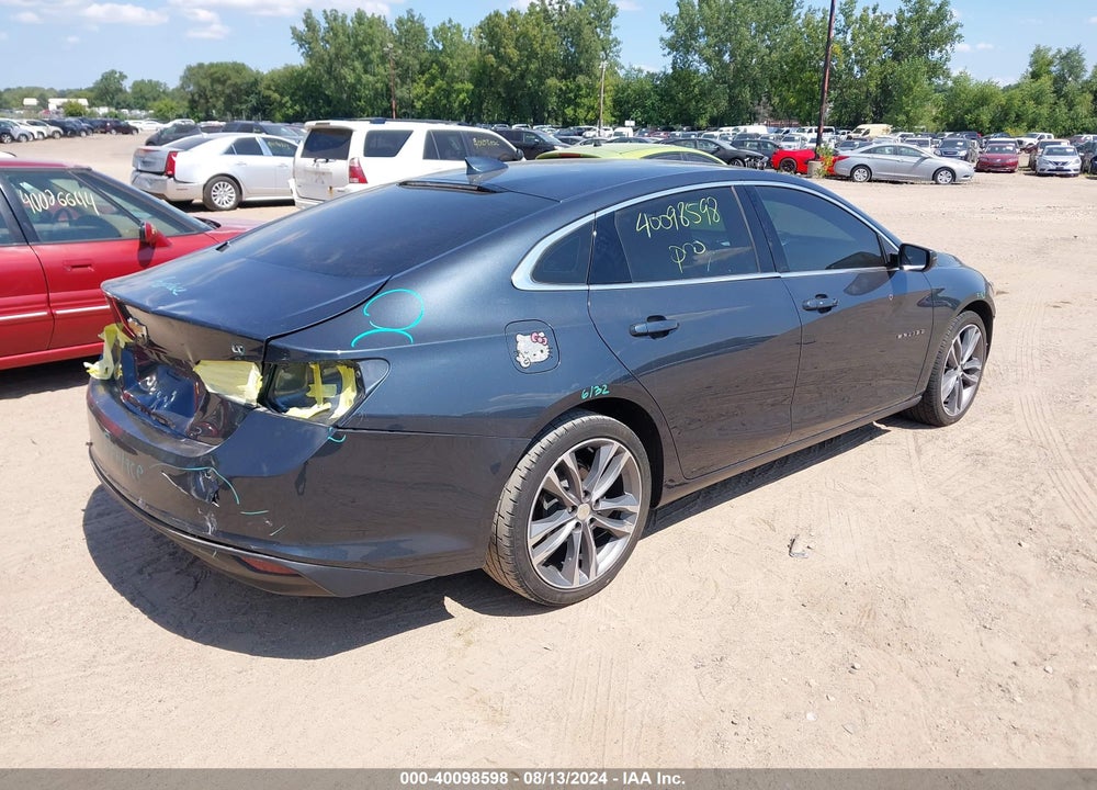 2021 CHEVROLET MALIBU FWD LT VIN: 1G1ZD5ST8MF003529