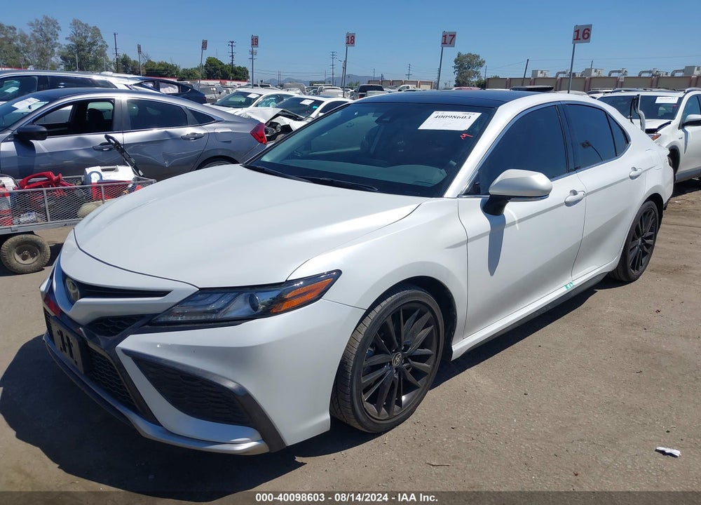 2022 TOYOTA CAMRY XSE VIN: 4T1K61AKXNU021012