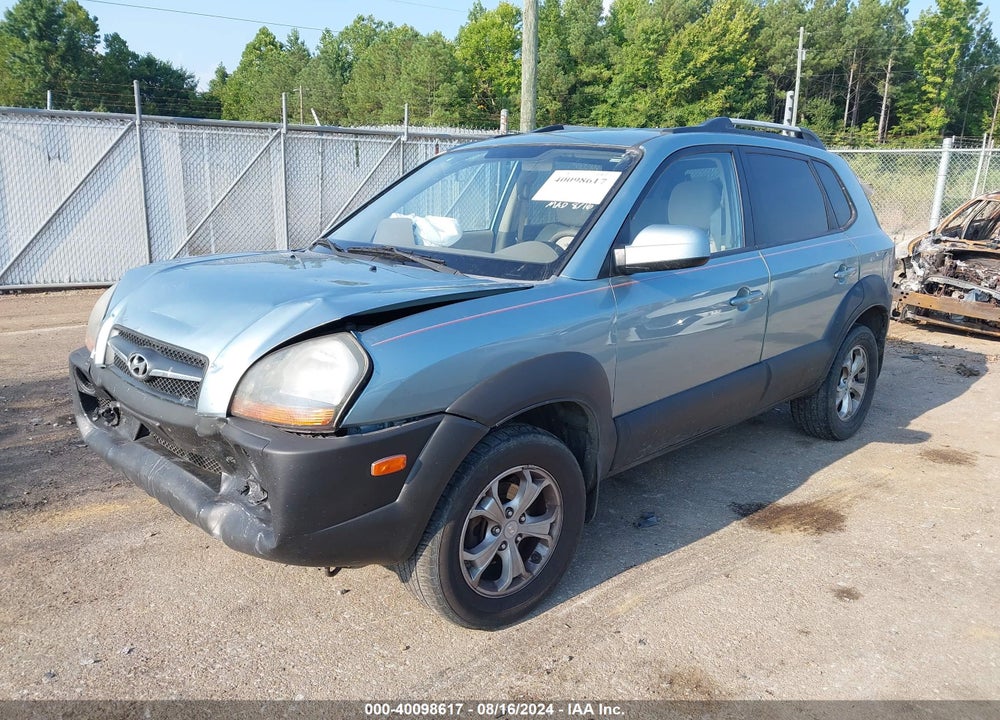 2009 HYUNDAI TUCSON SE VIN: KM8JN12D29U933881