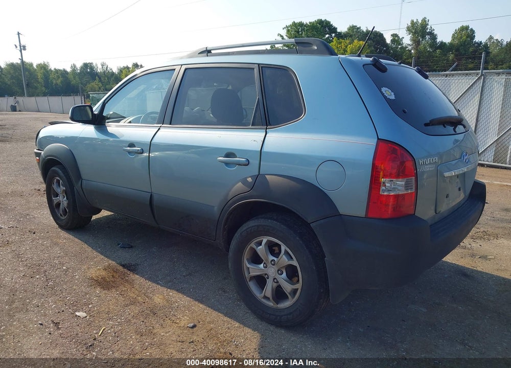 2009 HYUNDAI TUCSON SE VIN: KM8JN12D29U933881