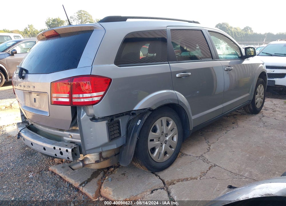 2020 DODGE JOURNEY SE VALUE VIN: 3C4PDCAB7LT247639