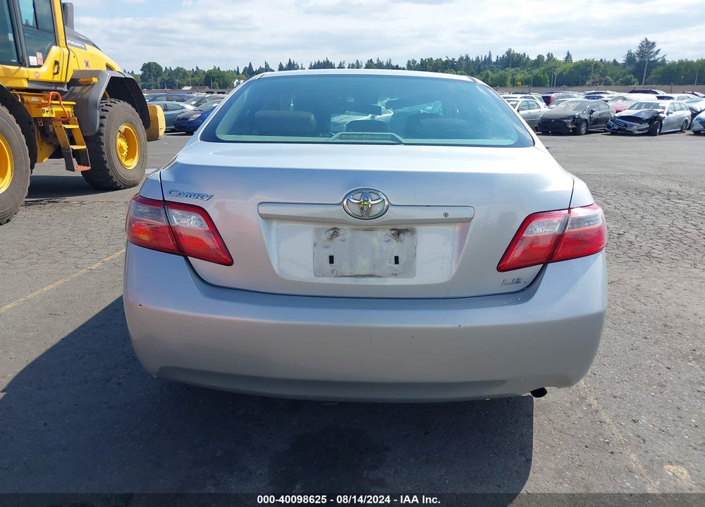 2007 TOYOTA CAMRY LE VIN: 4T1BE46K97U011989