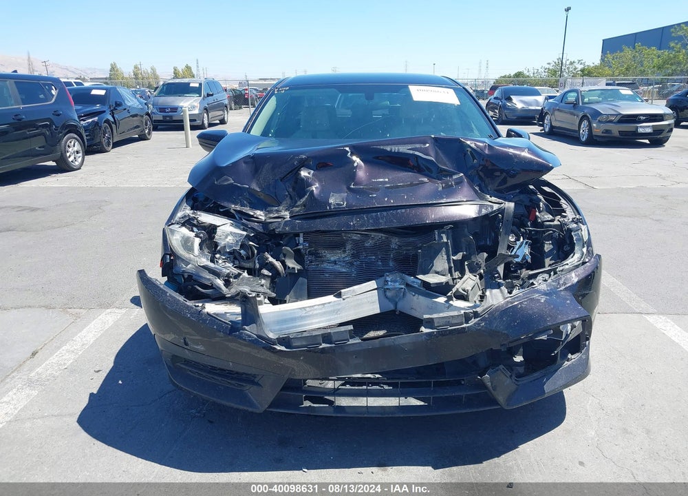 2018 HONDA CIVIC VIN: 2HGFC2F50JH507317