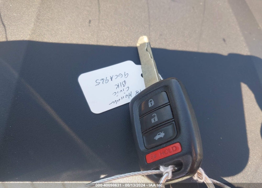 2018 HONDA CIVIC VIN: 2HGFC2F50JH507317