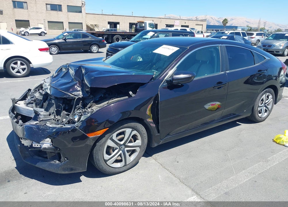 2018 HONDA CIVIC VIN: 2HGFC2F50JH507317