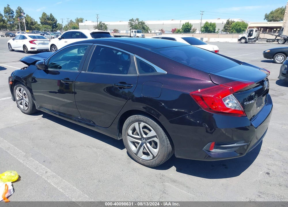 2018 HONDA CIVIC VIN: 2HGFC2F50JH507317