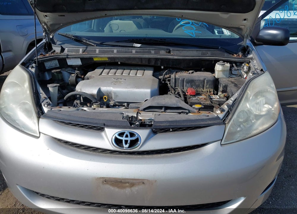 2007 TOYOTA SIENNA VIN: 5TDZK23CX7S076545