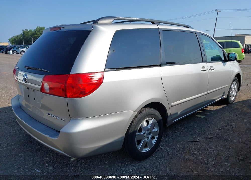 2007 TOYOTA SIENNA VIN: 5TDZK23CX7S076545