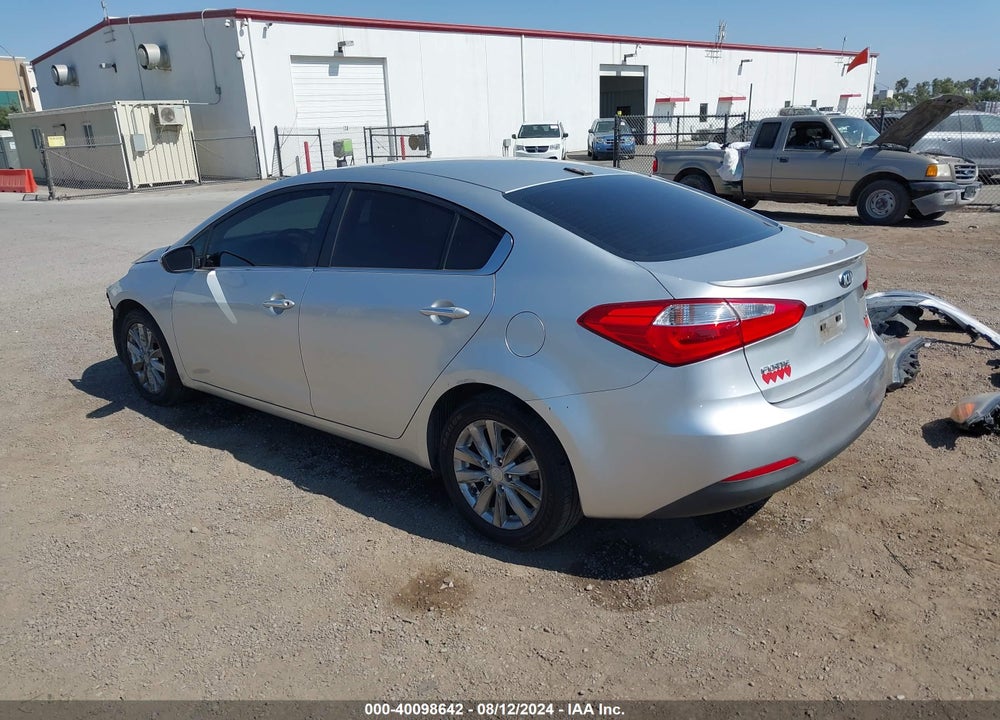 2014 KIA FORTE EX VIN: KNAFX4A88E5114353