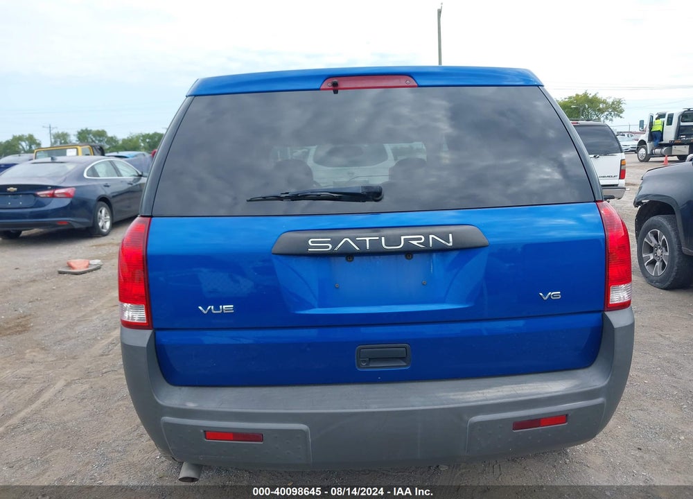 2004 SATURN VUE V6 VIN: 5GZCZ534X4S855022