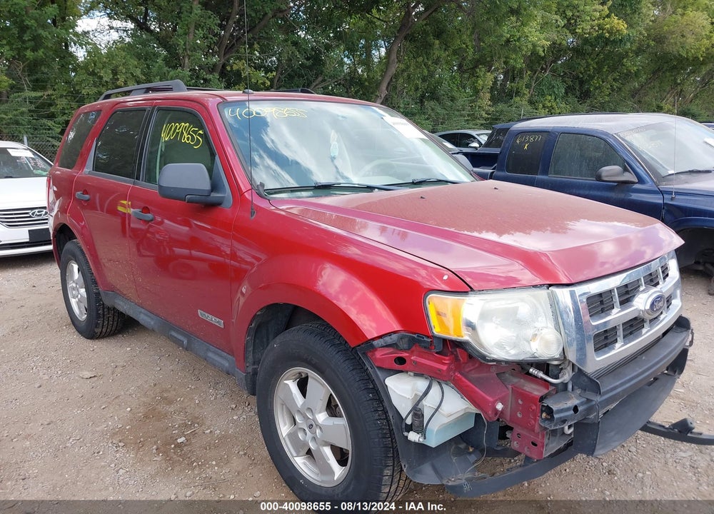2008 FORD ESCAPE XLT VIN: 1FMCU03Z88KD92703