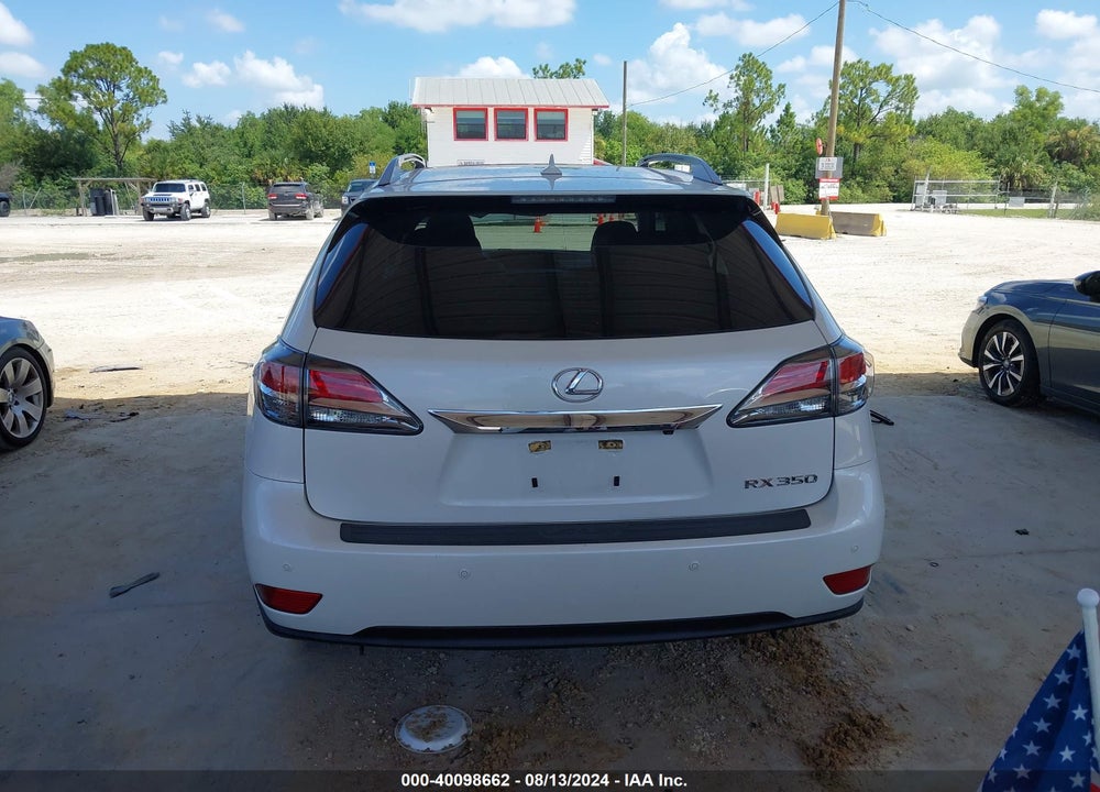 2013 LEXUS RX 350 VIN: 2T2ZK1BA1DC131295