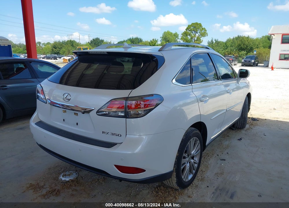2013 LEXUS RX 350 VIN: 2T2ZK1BA1DC131295