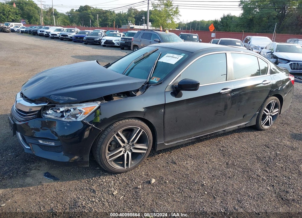 2017 HONDA ACCORD SPORT VIN: 1HGCR2F58HA256105