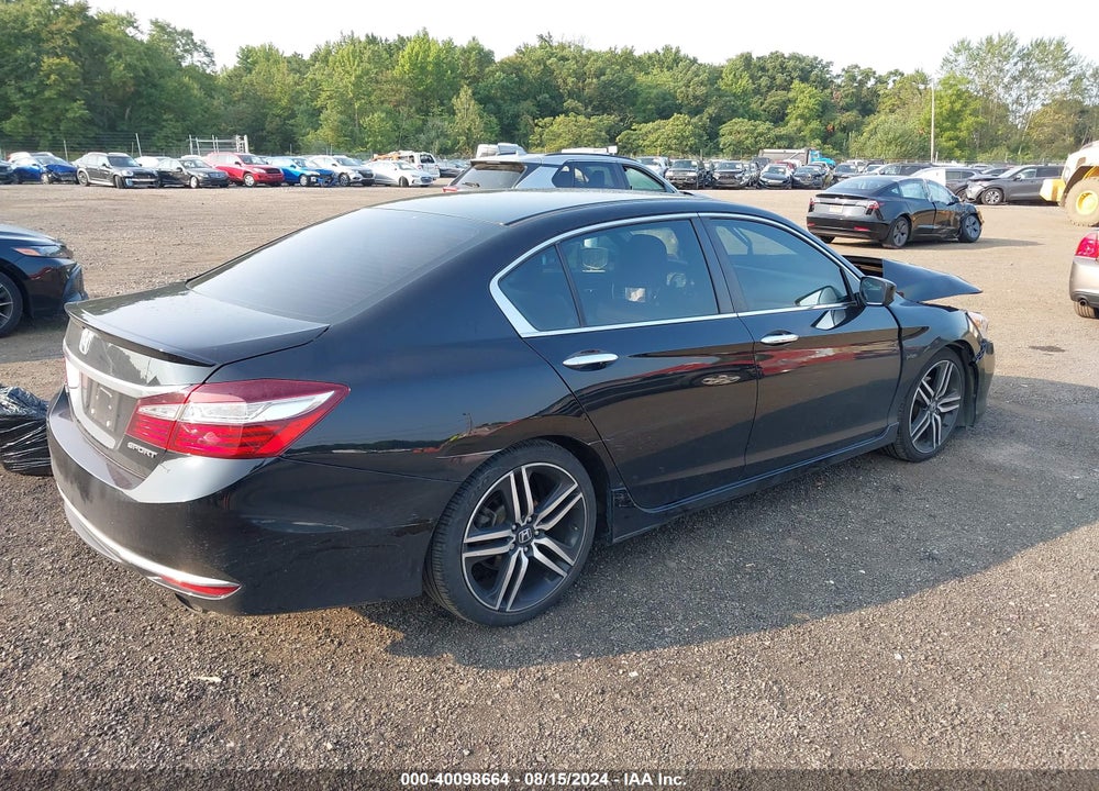 2017 HONDA ACCORD SPORT VIN: 1HGCR2F58HA256105