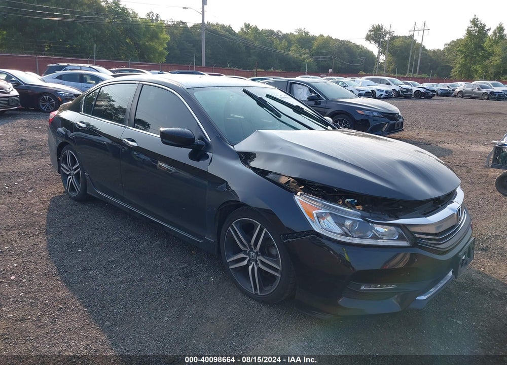 2017 HONDA ACCORD SPORT VIN: 1HGCR2F58HA256105