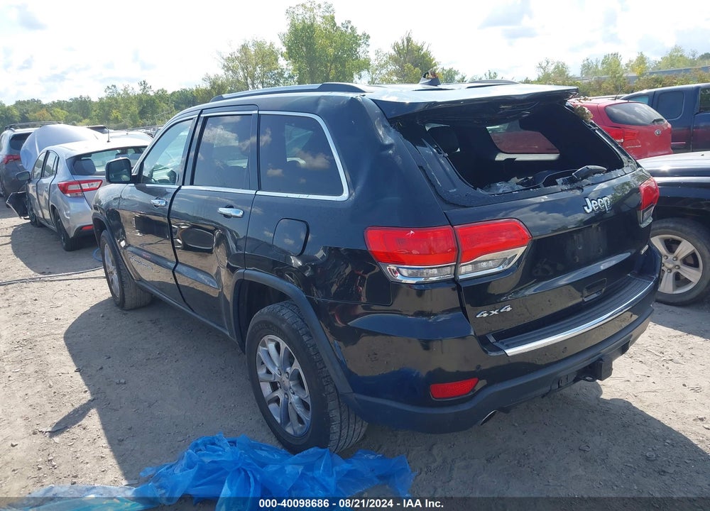 2014 JEEP GRAND CHEROKEE LIMITED VIN: 1C4RJFBG0EC103815