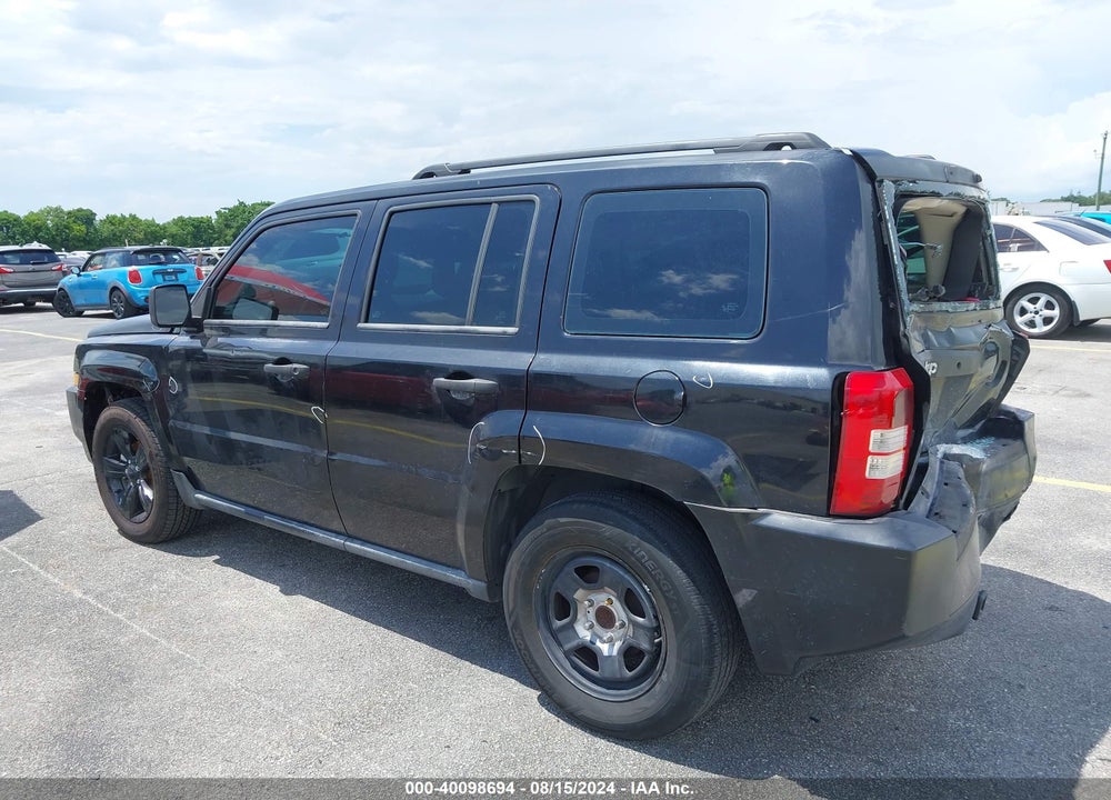 2009 JEEP PATRIOT SPORT VIN: 1J4FT28BX9D140446