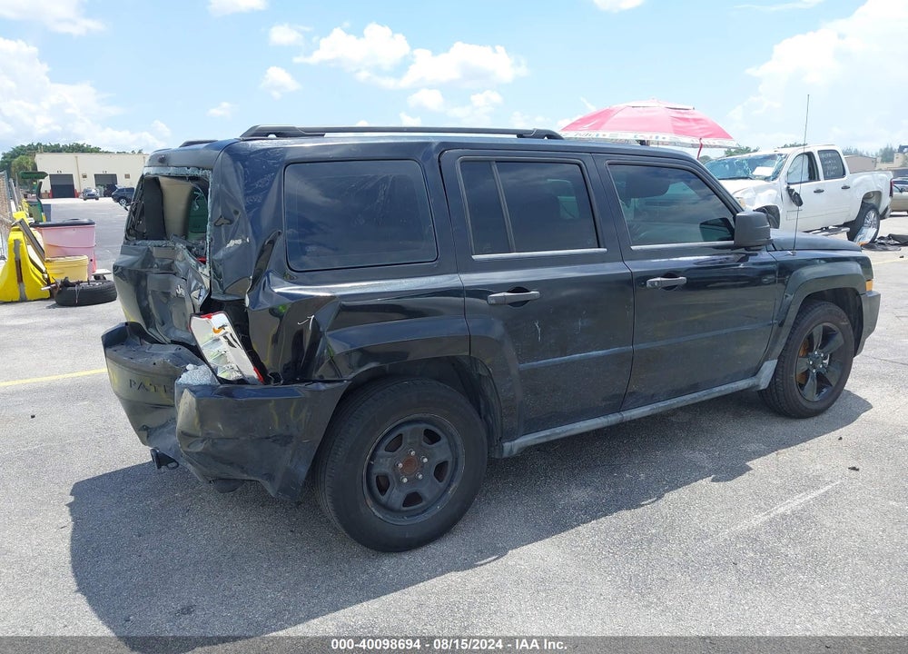 2009 JEEP PATRIOT SPORT VIN: 1J4FT28BX9D140446