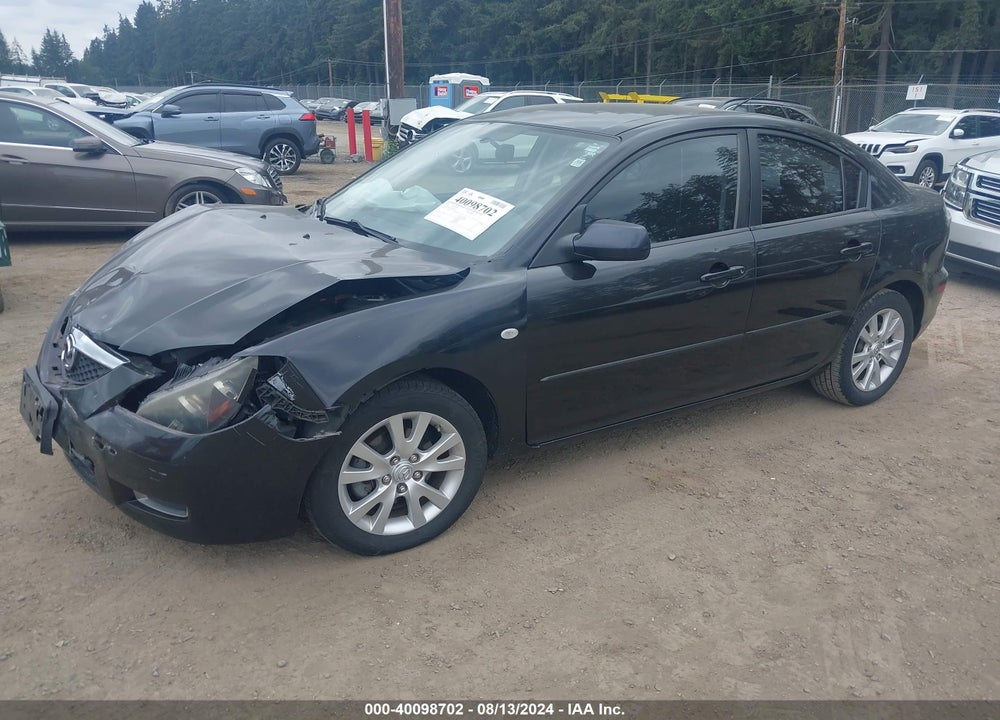 2008 MAZDA 3 I VIN: JM1BK32F081864624