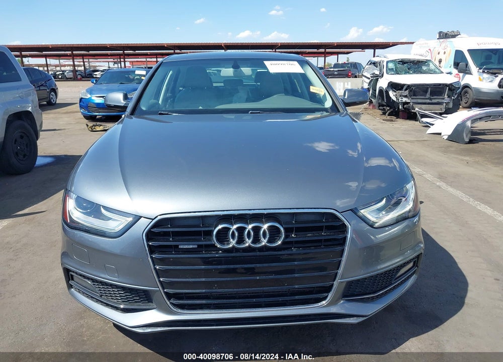 2016 AUDI A4 2.0T PREMIUM VIN: WAUBFAFL7GN008489