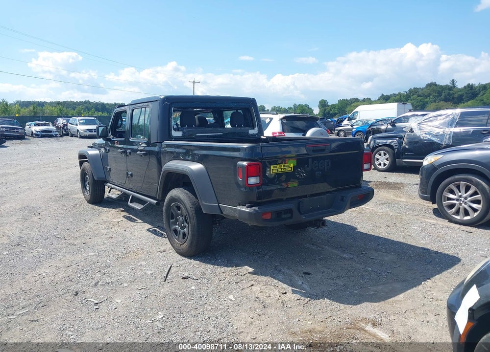 2022 JEEP GLADIATOR SPORT 4X4 VIN: 1C6HJTAG0NL127213