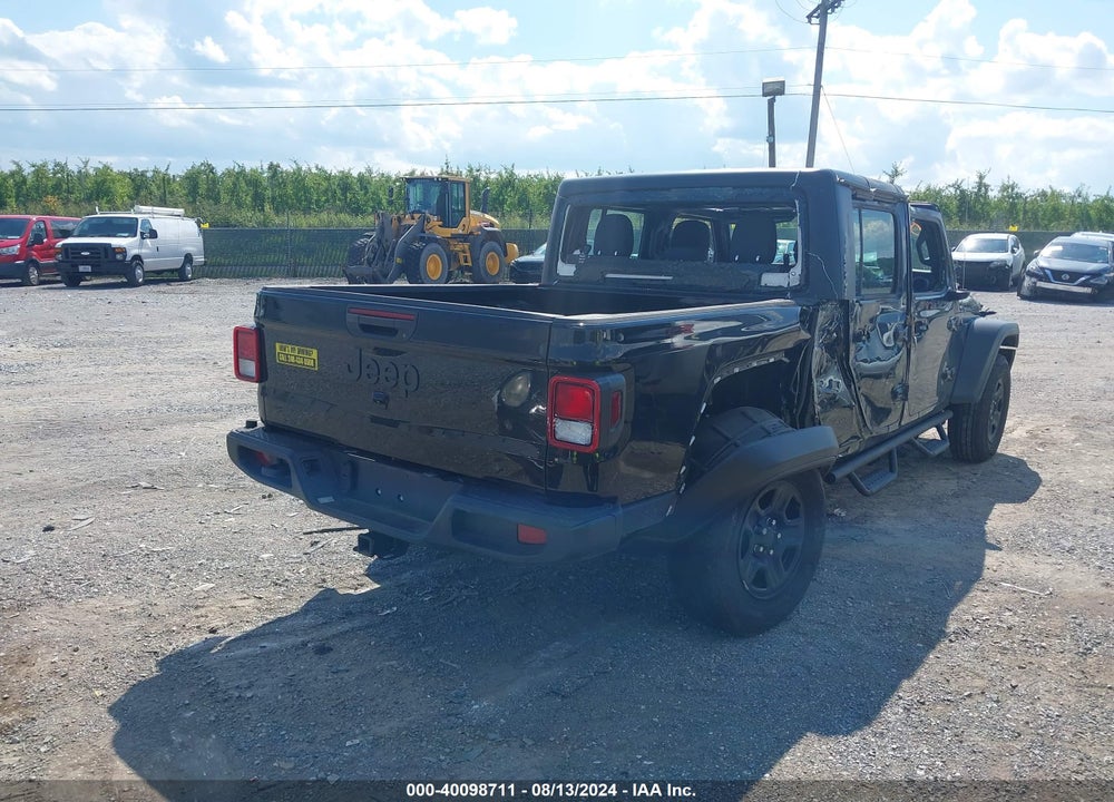 2022 JEEP GLADIATOR SPORT 4X4 VIN: 1C6HJTAG0NL127213