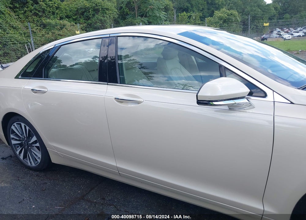 2018 LINCOLN MKZ VIN: 3LN6L5C98JR601842